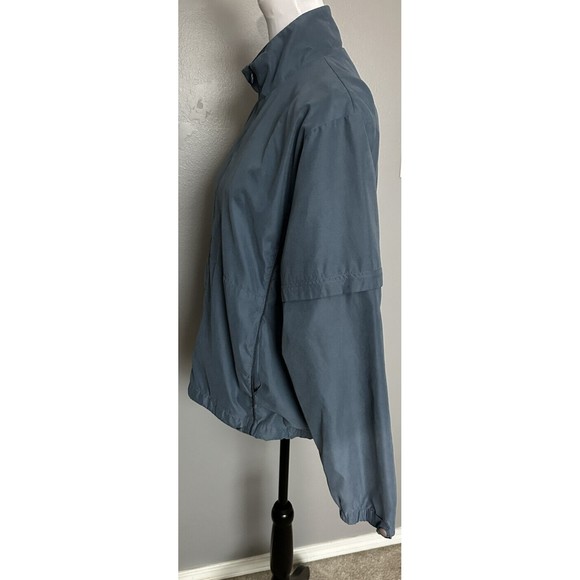 Weatherproof Garment Company Mens Size M Blue Jacket Golf Pullover Lined 1/4 Zip - Picture 3 of 10